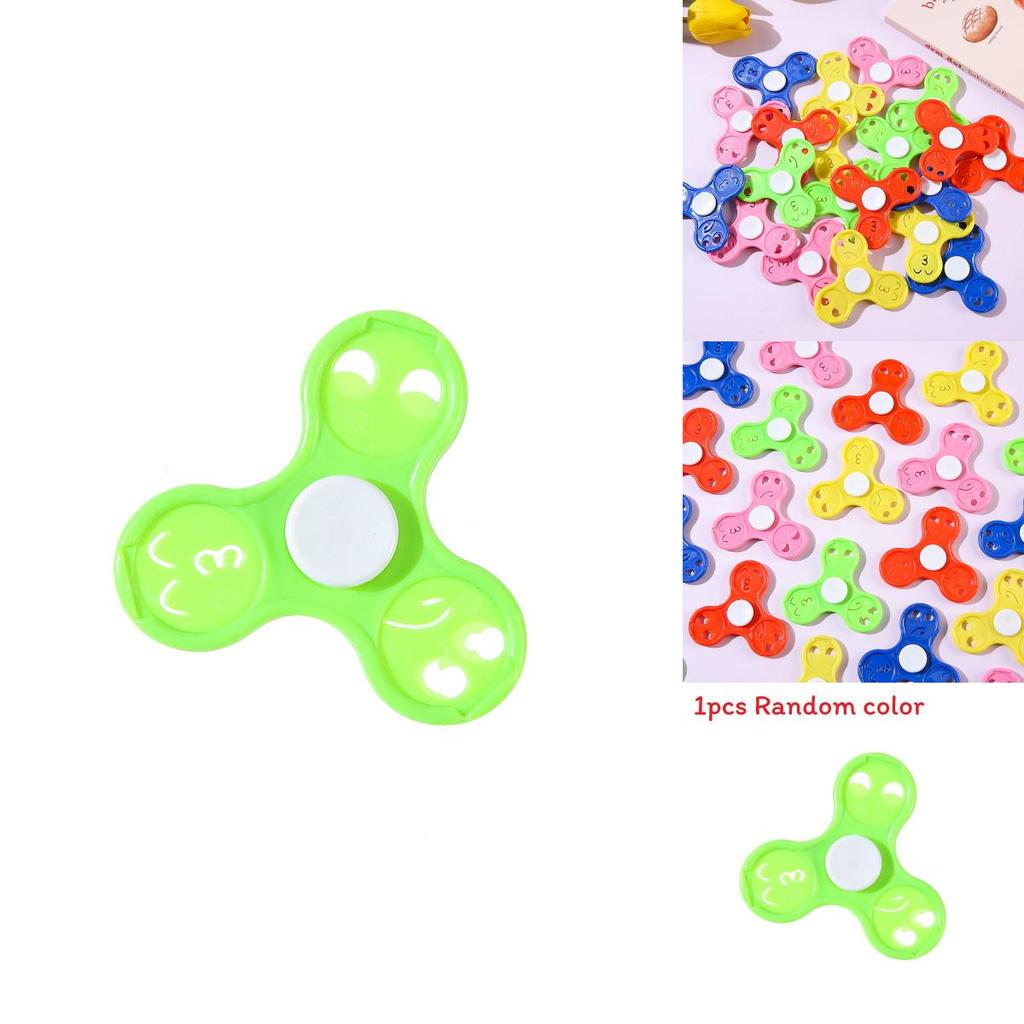 Creative Expression Bearingless Plastic Fingertip Gyroscope Children Toy For Stress Relief And Focus