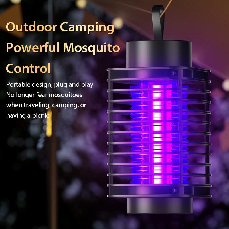 Aparat electric pentru țânțari de interior, ucigaș de insecte, Lampă UV împotriva țânțarilor