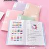 30Pages File Bag A4 Transparent Binder File Folder Storage Student Test Paper Classification Organization Office Supplies