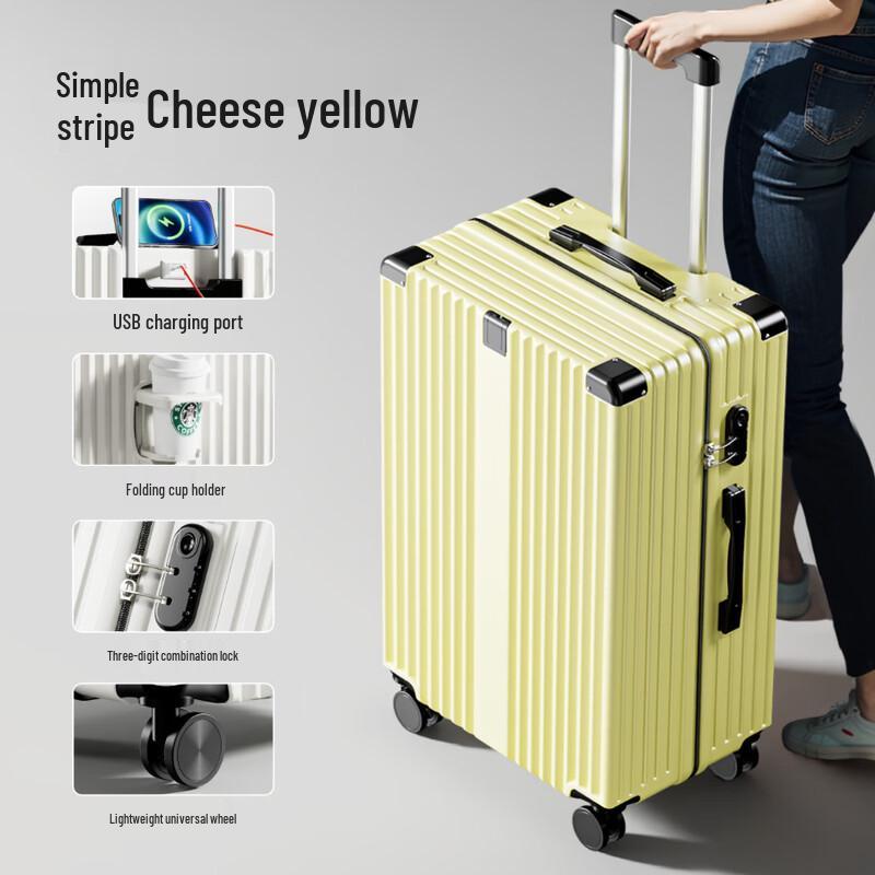 OEING 22-inch Multi-functional Travel Suitcase