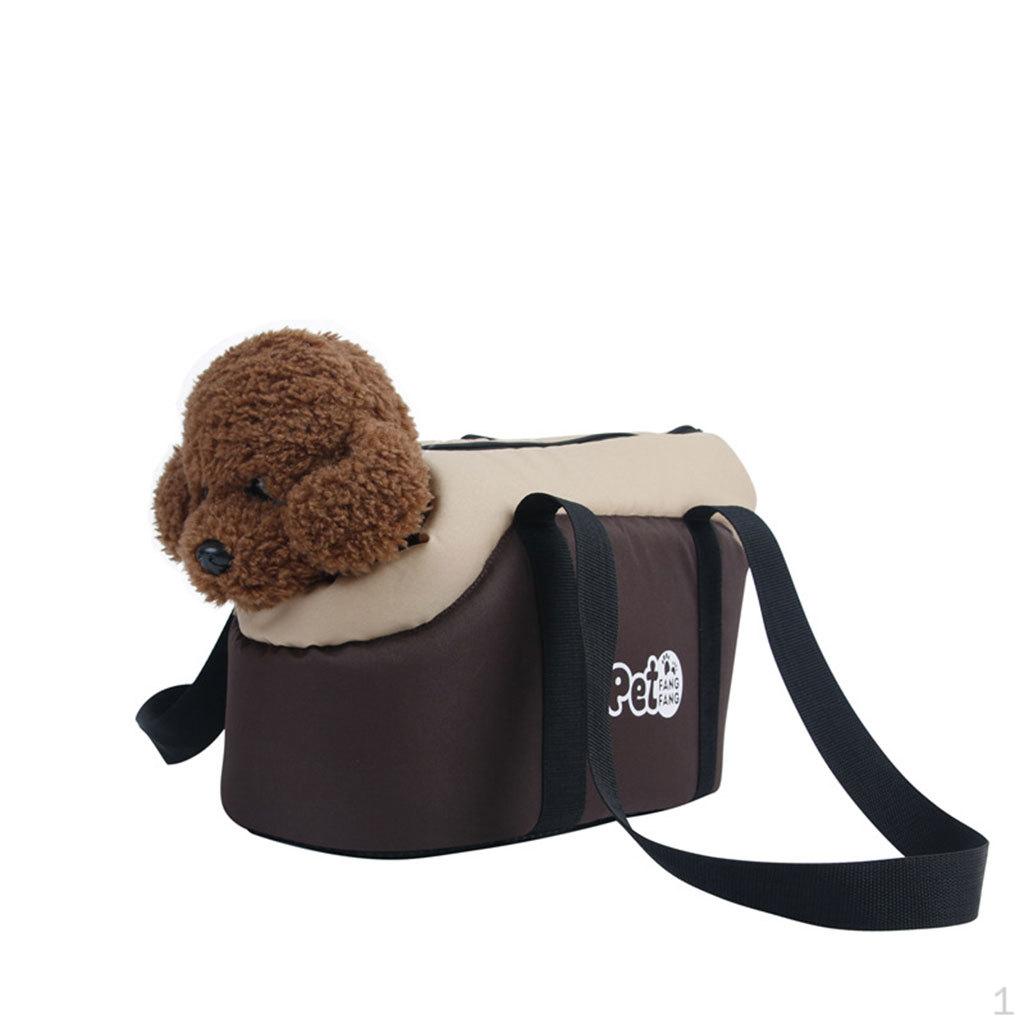 Carrier is Transportation, Suitable for Small and Medium Sized cats dogs Rabbits Foldable coffee S