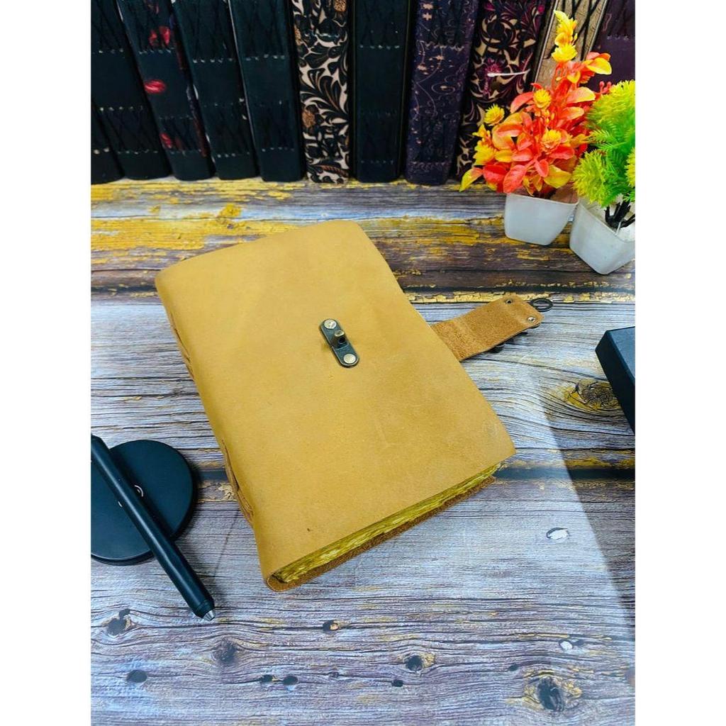 Leather Journal Notebook -Sketchbook Journal Diary Writing Journal Handmade Rustic Paper