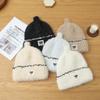 Hat for Women In Autumn and Winter Warm Lace Knitted Wool Hat Korean Version Outdoor Travel Plus Velvet Thickened Cold Hat