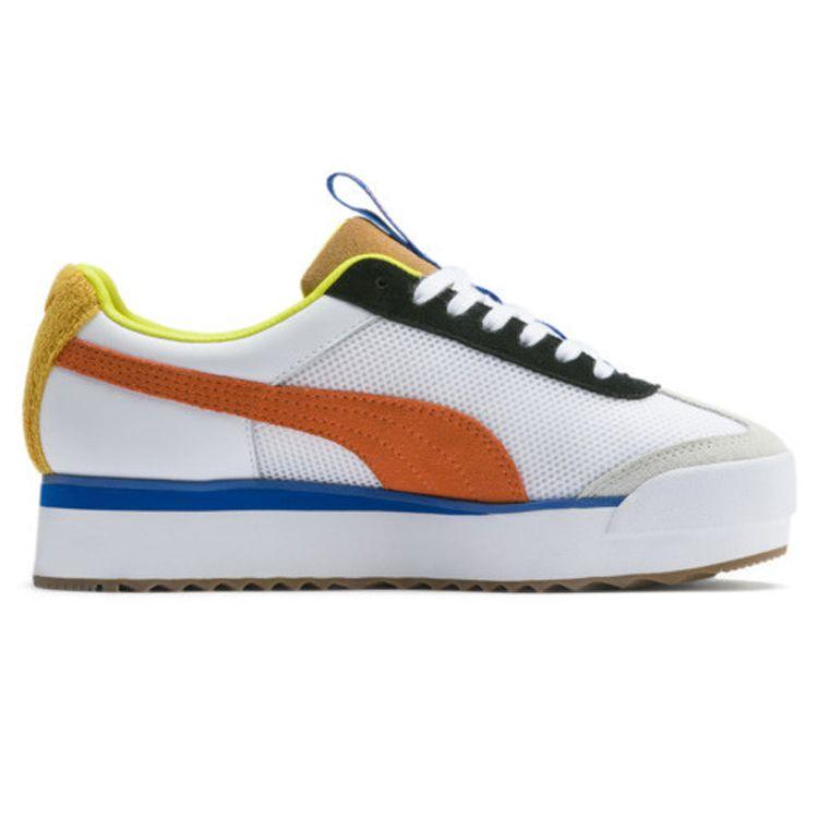 Puma Кроссовки Roma Amor Sport White Mandarine Women Оранжевый  Мандарин-Красный 371070-01 купить недорого — выгодные цены, бесплатная  доставка, реальные отзывы с фото — Joom