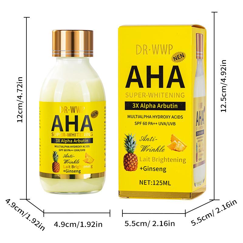 Arbutin Serum with Turmeric Extract Brightening Hydrating Facial Essence for Glowing Skin
