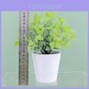 Artificial Plant Indoor Outdoor Decor Plastic Pot Greenery Tabletop Ornament For Home Office