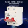 2P   Circuit Breaker 10KA Breaking Capacity Solar PV System Small Circuit Breaker 80A  1000V