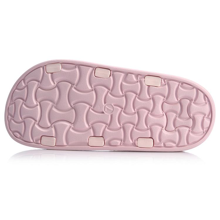 Li Ning Clap Comfortable Slip Resistant Slide Slippers Women's Pink AGAQ006-5