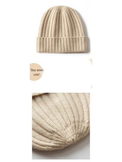 Kids' Trendy Cashmere Knit Hat: Spring & Autumn Style for Boys & Girls