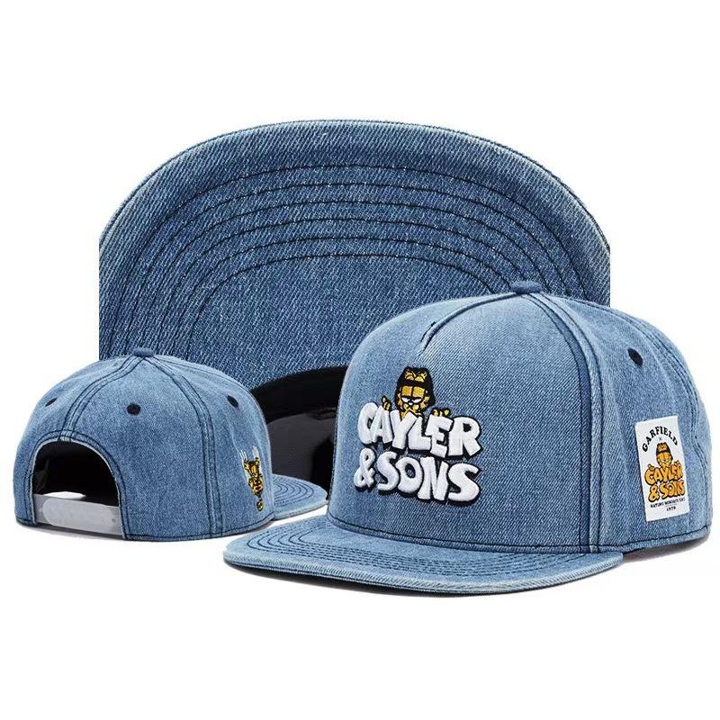 Unisex Flat Brim Baseball Cap Street Dance Hip-Hop Cartoon Hat New Style Fashionable Cap for All