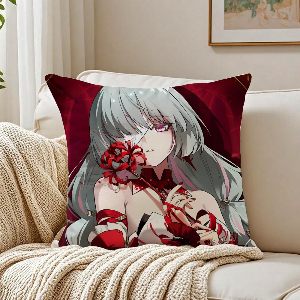 

PPhrolova Cushion Cover Linen Pillowcase Soft for Sofa Bed Home Room Decor 30x30cm