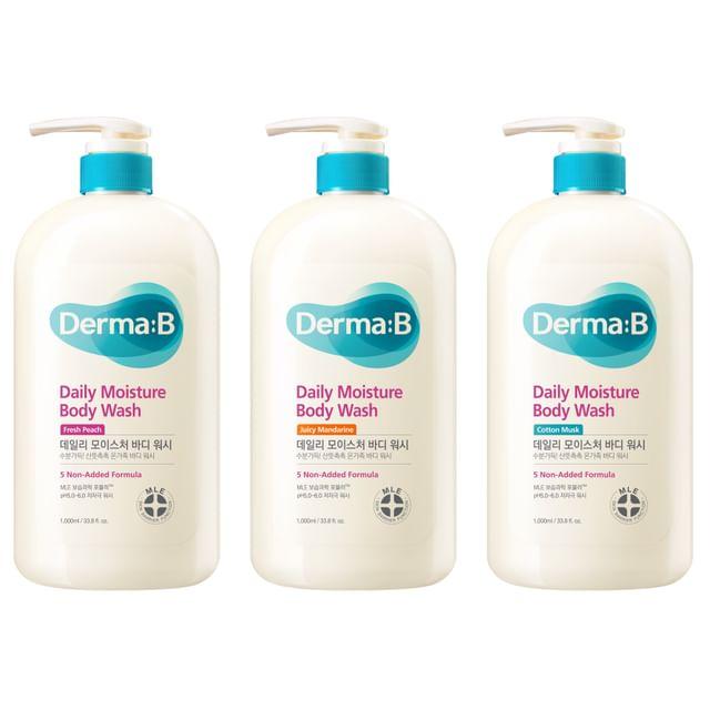 Derma: B - Daily Moisture Body Wash - 3 Types Juicy Mandarine