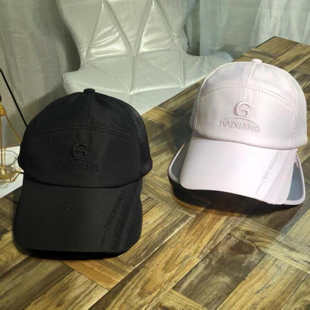 UV Protection Long Visor Baseball Cap Waterproof Men's Sunshade Cap Outdoor