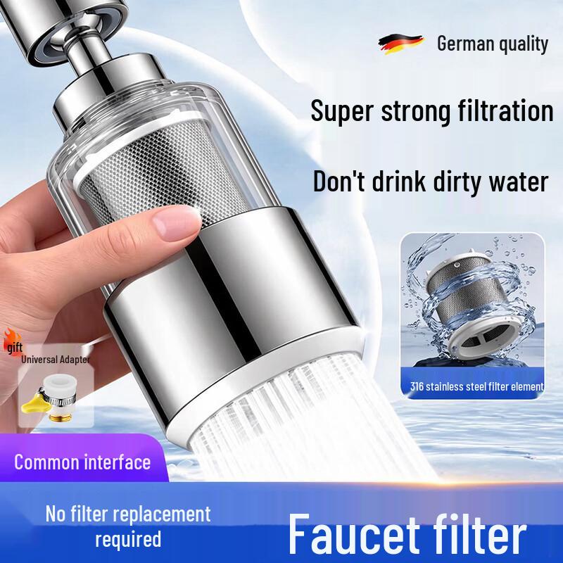 OLEWA Universal Swivel Kitchen Faucet Filter Extender