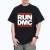 2026 Summer Hot Sale RUN DMC Graphic Print Crew Neck T-shirt Men Women Printed Casual Outdoor Cotton T-shirt Cotton Gothic Round T-shirt