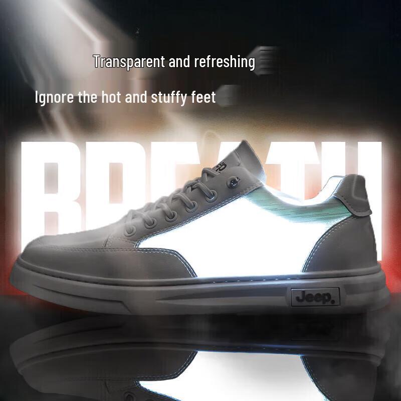 Jeep Men's Breathable Mesh Casual Sports Shoes