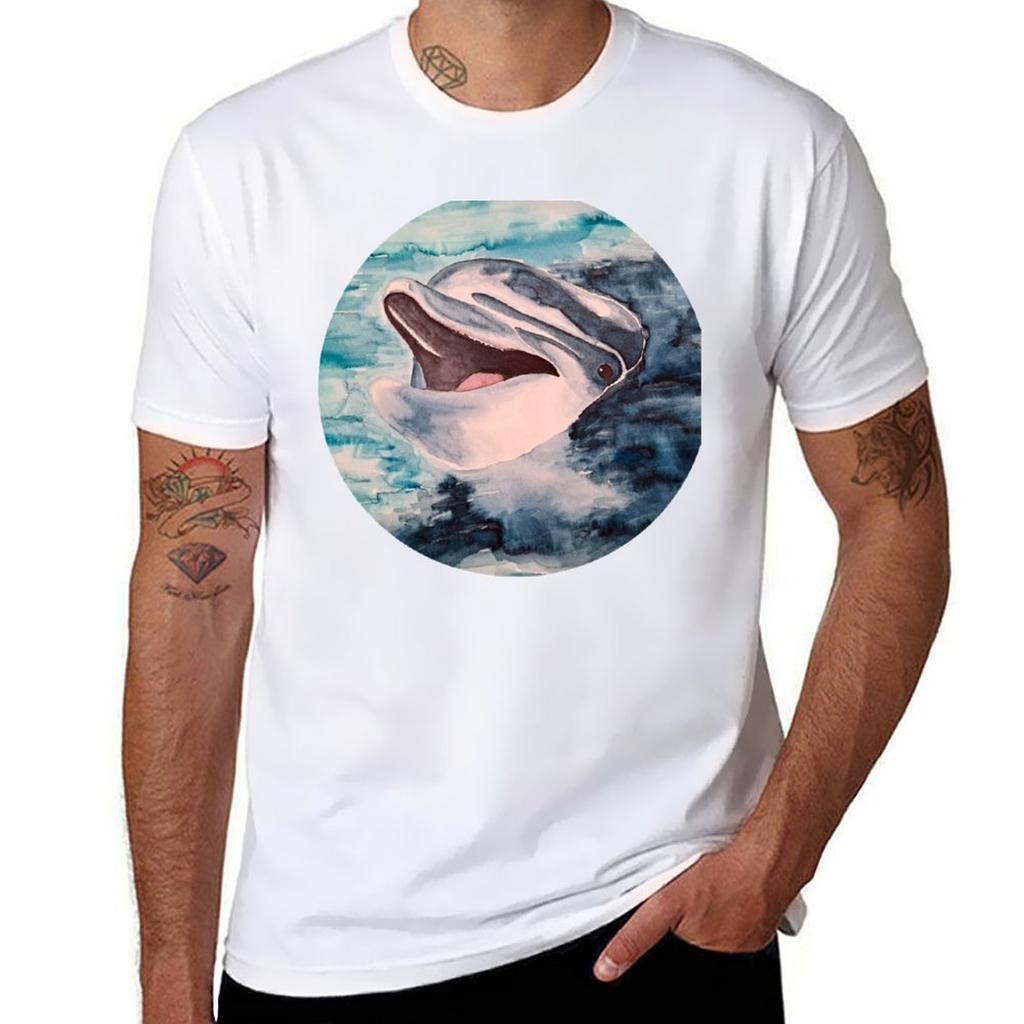 Happy Dolphin Tshirt Holiday Party Tshirt For Unisex