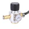 CO2 Mini Gas Regulator Level 2 Pressure Gauge with Safety Valve Fit for Sodastream