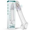 Bombardment Wolf Tooth Triple Lock Vibration Penis Sleeve - Lengthened, Thickened, G-spot Stimulating Ring with Large Particles.