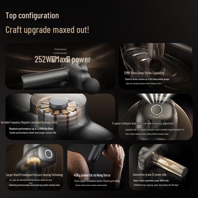 Woloj Pro Percussion Massage Gun