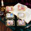 [Regalo per gli amanti del Fantasy] 1pz Segnalibro Gotico in Metallo - Segnalibri per Pagine di Libri Fantasy Medievali con Mago, Strega