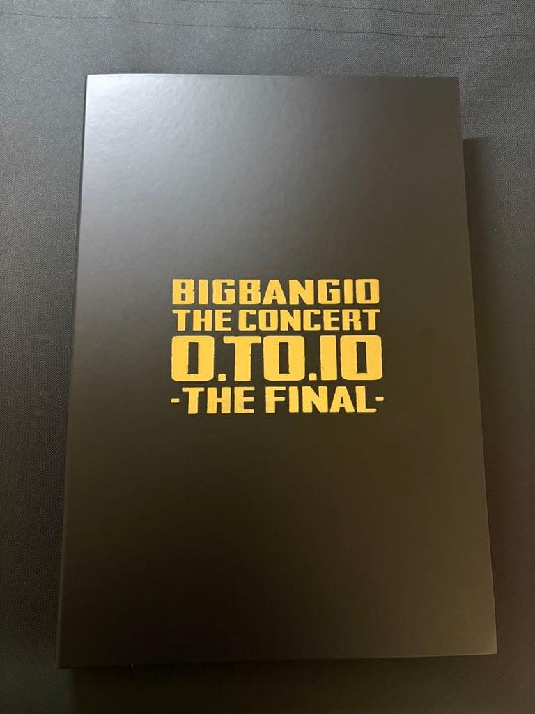 [USED] BIGBANG10 THE CONCERT: 0.TO.10 Photobook