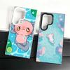 Axolotl Cartoon Süß Stoßfest Handyhülle für Samsung Galaxy S26 Edge S25 Ultra S24 FE S23 Plus S21 Hülle Anti-Fall Fundas