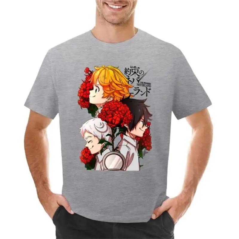 Man T-shirt O-neck Top Teeshirt The Promised Neverland - Hope T-Shirt Funny T Shirts Sweat Shirt Clothes for Men
