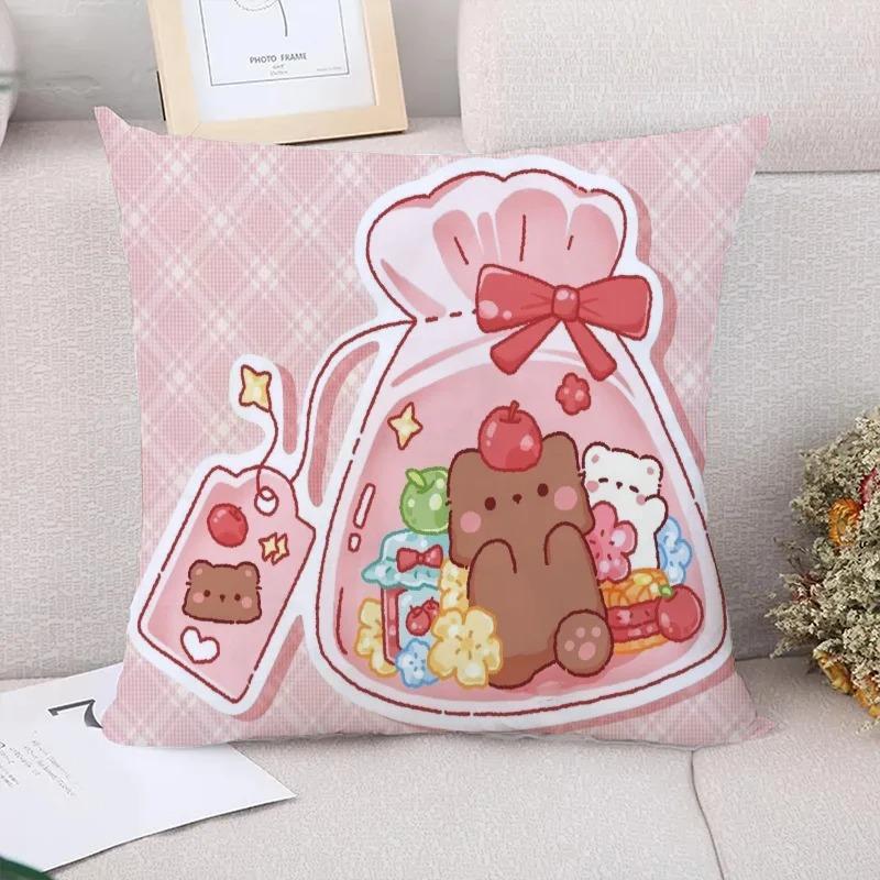Cute Animal Decorative Pillowcase Living Room Office Home Pillowcase Car Ornaments