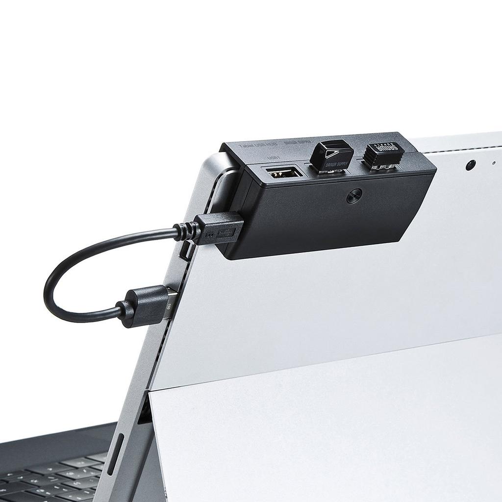 Sanwa Supply USB Hub for Tablets USB-2H302BK