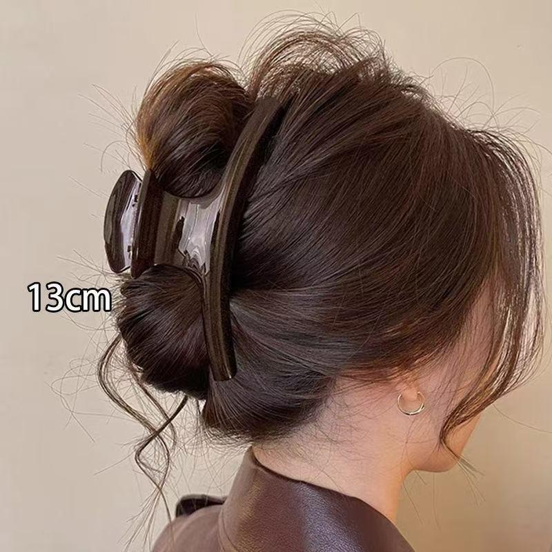 Koreanischer Eleganter Kürbisbogen Polka Dot Haarspange - Groß, Cremige Texturierte Hochsteckfrisur-Accessoire