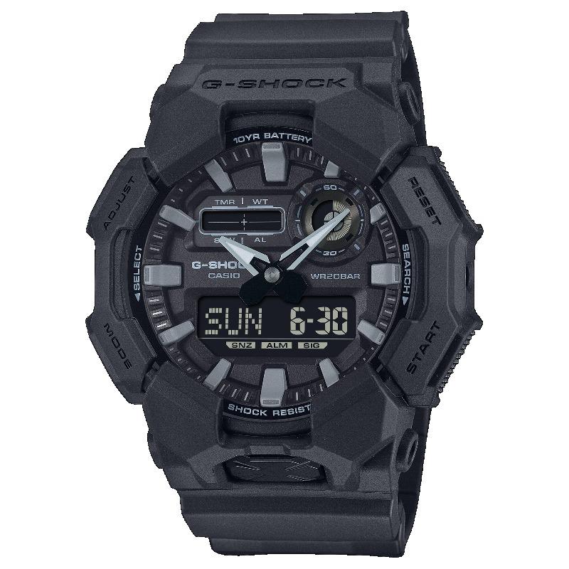 

Casio G-SHOCK Men s Resin 200M Water Resistant Digital Shock Resistant Quartz Watch GA-010-1A1 чёрный