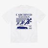 2024 Y2k Street Vintage Animated Alphabet Print Short Sleeve T-shirt Women's Summer Harajuku Fashion Casual Loose Top