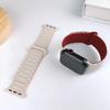 Compatible Silicone Magnetic Buckle Band for Apple Watch Series 1-11, Ultra 3, SE 3 Three-Bead Style