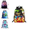 Super Mario Large 16 Inch School Backpack With Spacious Compartments And Durable Material