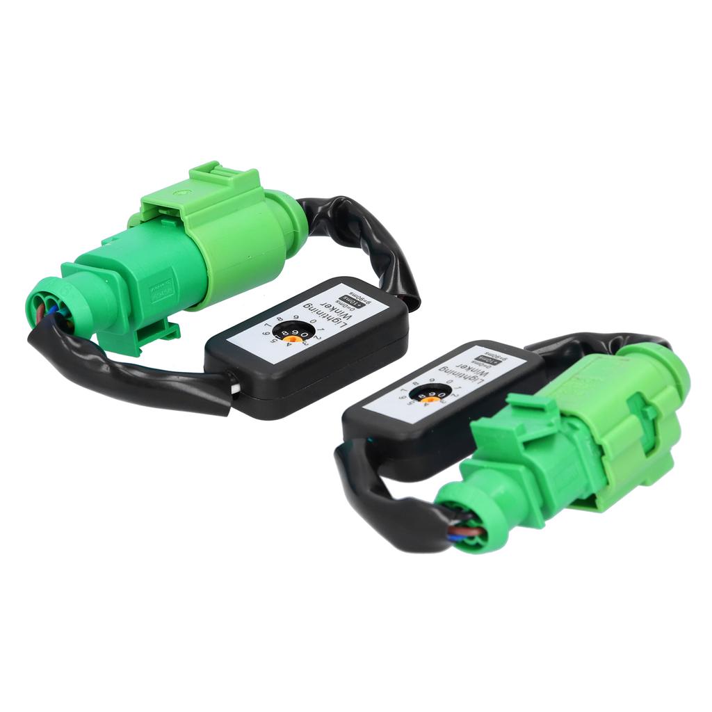 LED Tail Lights Dynamic Turn Signal Adapter Harness Blinker Module Kits Fit for A3 8V 2013‑2018