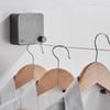 Stainless Steel No-Drill Retractable Indoor Clothesline for Balcony Drying