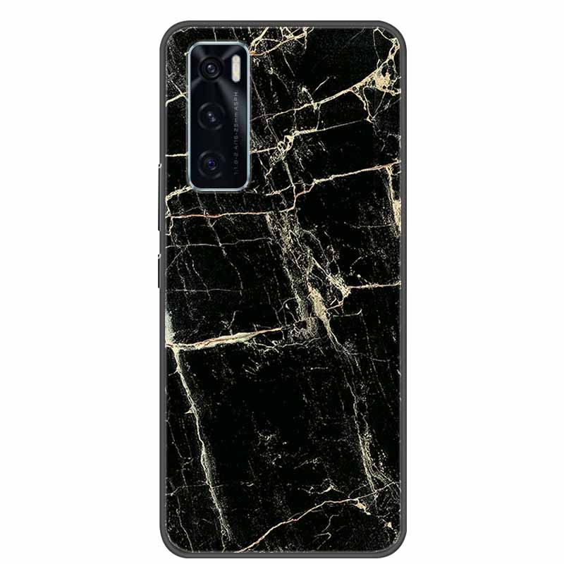 For Vivo V20 SE Case Marble Silicone Soft TPU Bumper Cover Coque For Vivo V20 SE Back Cover Cases for VivoV20 SE V20SE V 20 SE