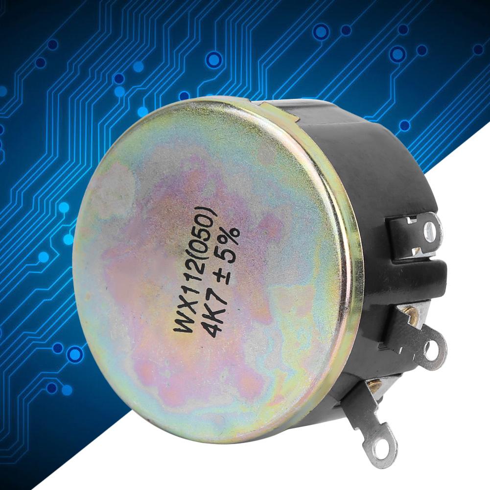 Potencjometr jednoobrotowy spiralny Wx112(050) Moc 4,7 tys. 5 W