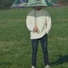 Parasol Z Nadrukiem W Ptaki 122 Cm