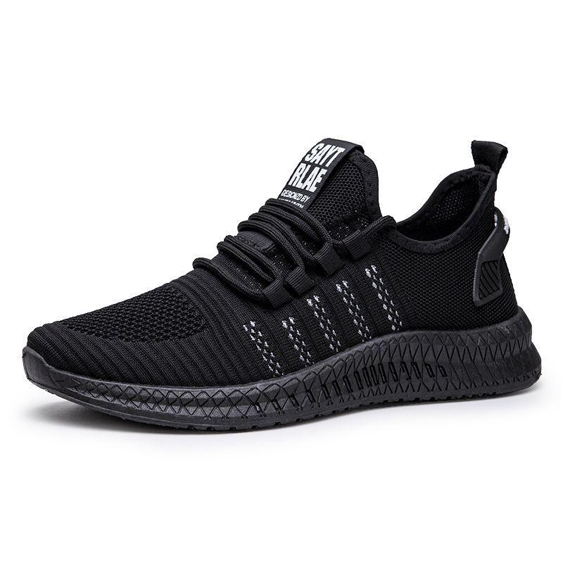 

Single net optional men s trendy shoes, simple trend men s sports and leisure running, lazy shoes men 39