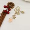 Seaside Shell & Starfish Keychain Pendant