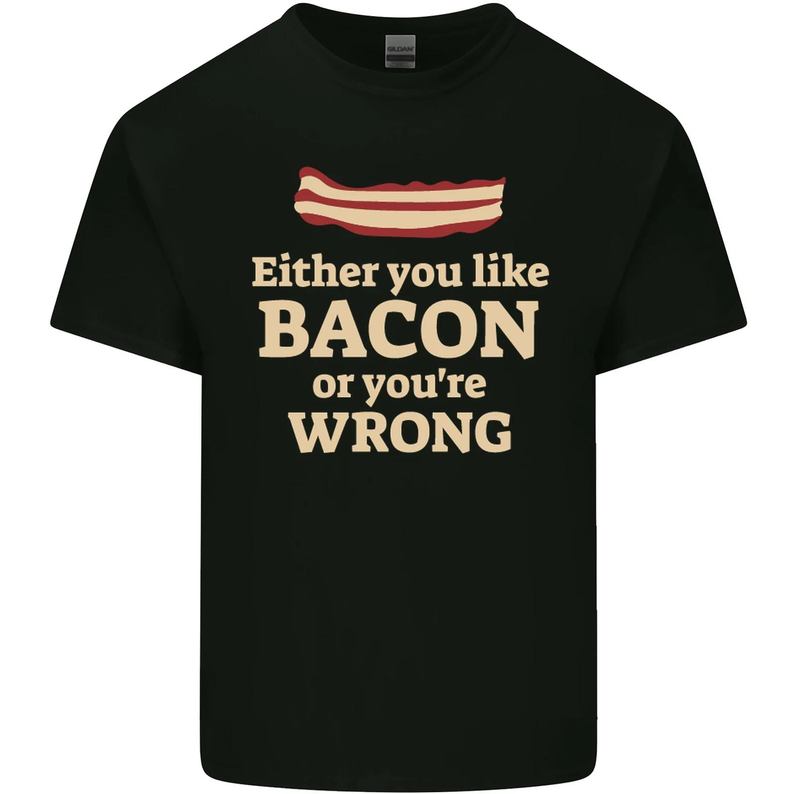 

Either You Like Bacon or Your Wrong Funny Kids T-Shirt Childrens S