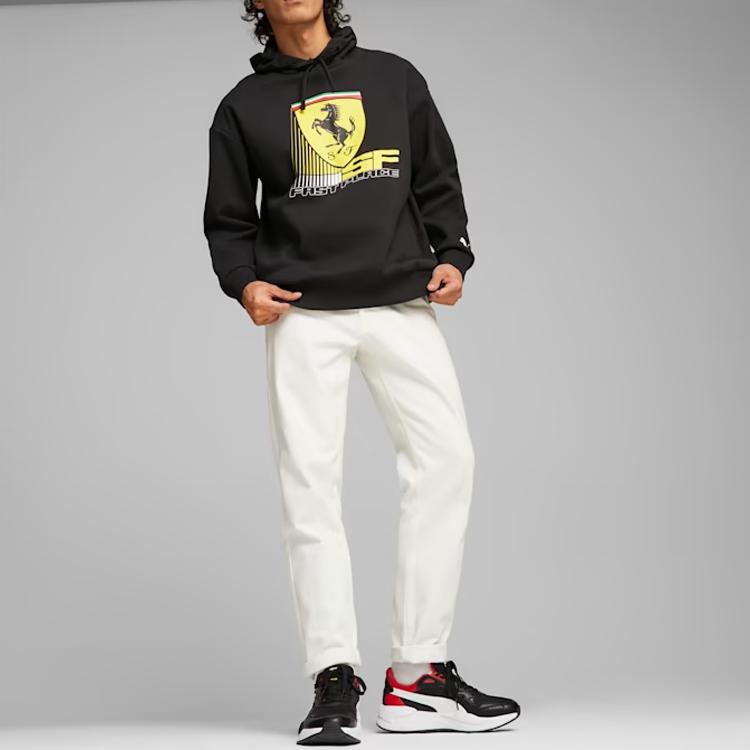 Puma Scuderia Ferrari Race CBS Hoodie Men Hoodies Black 622233-01