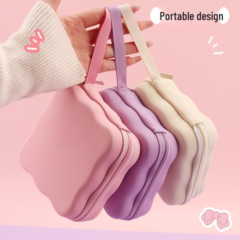 Cute Cartoon Travel Storage Bag for Cables, Camera, Charger, and Earphones