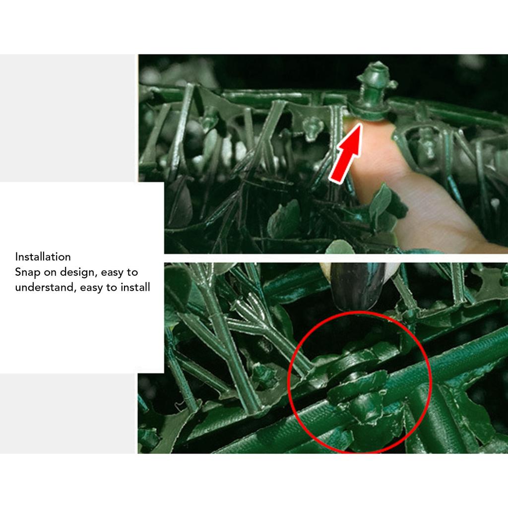 2PCS Artificial Plant Topiary Ball 18.9 Inch PE Outdoor UV Resistant Faux Boxwood Decorative Balls for Backyard Garden Wedding Home Decor