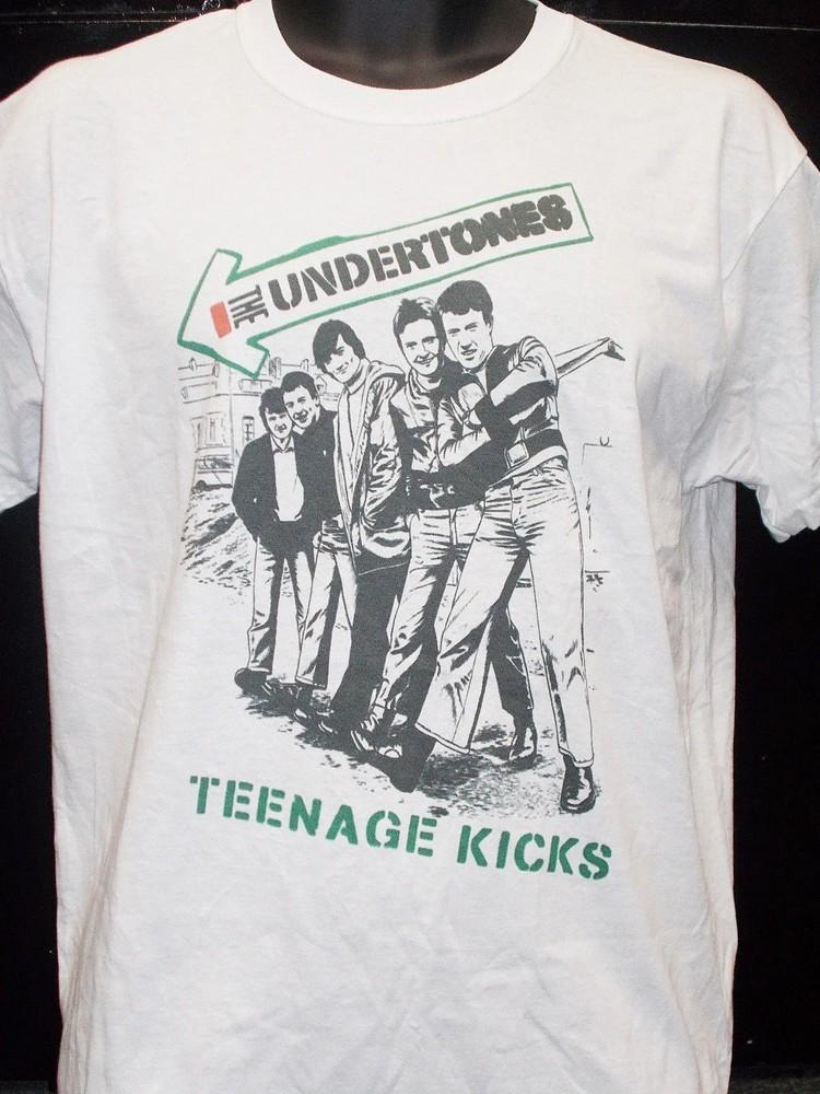 The Undertones TEENAGE KICKS White Color Size S-5XL Shirt CS060 Unisex T-Shirt XXXL