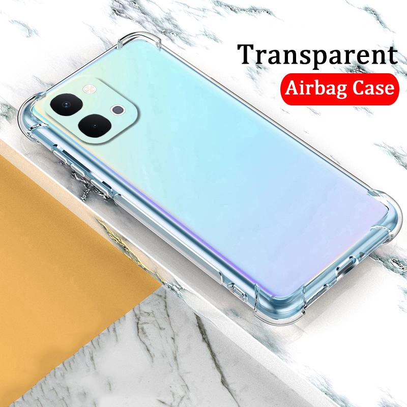 For Vivo Y31D Y31D Pro Case Air Protection Silicone Clear Transparent Shockproof Housing for Vivo IQOO Z11X Phone casing