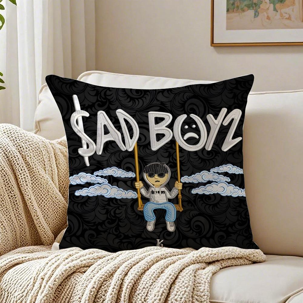

Regional Mexican Singer Sad Boy JJunior H Cushion Cover Pillowcase Antidustmite living Room Sofa Decor Cushion Room 30X30cm