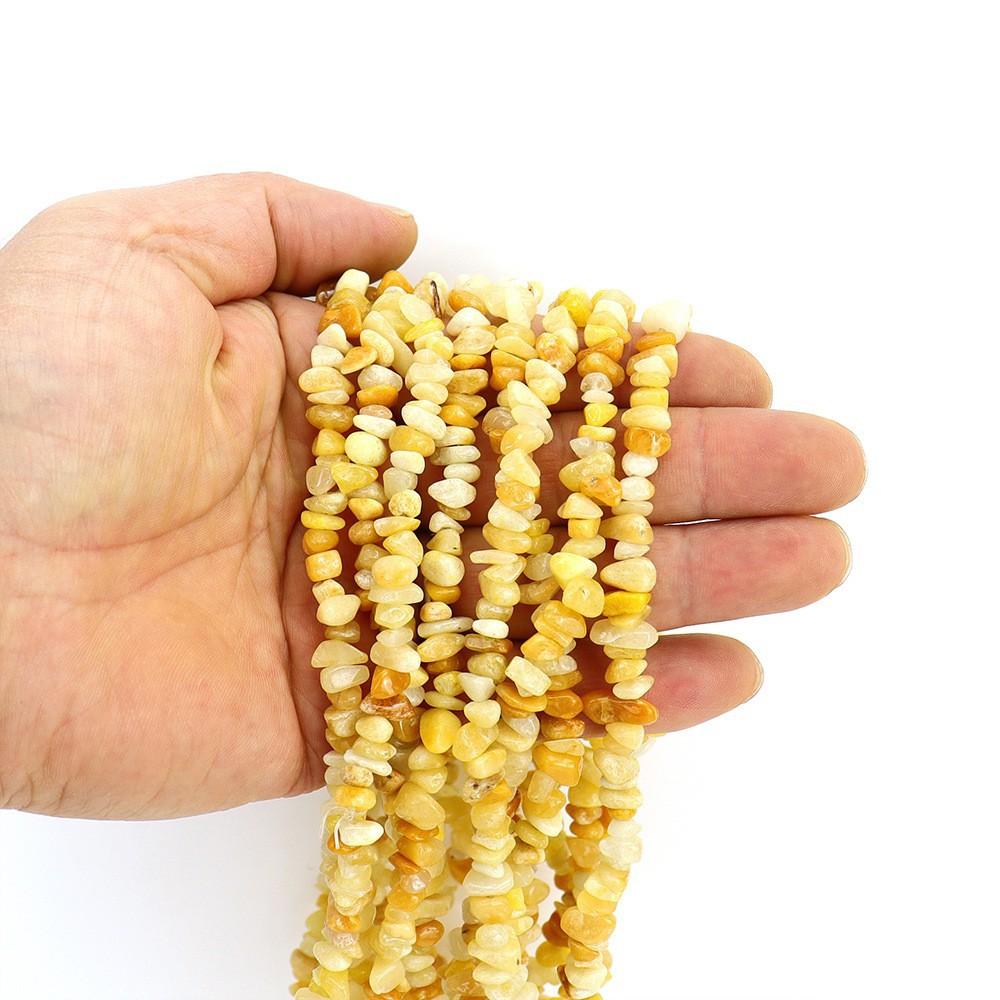 5-8 Irregular Natural Crystal Porous Gravel Rough Stone Work In Progress Bracelet Necklace Beaded Diy Jewelry Accessories
